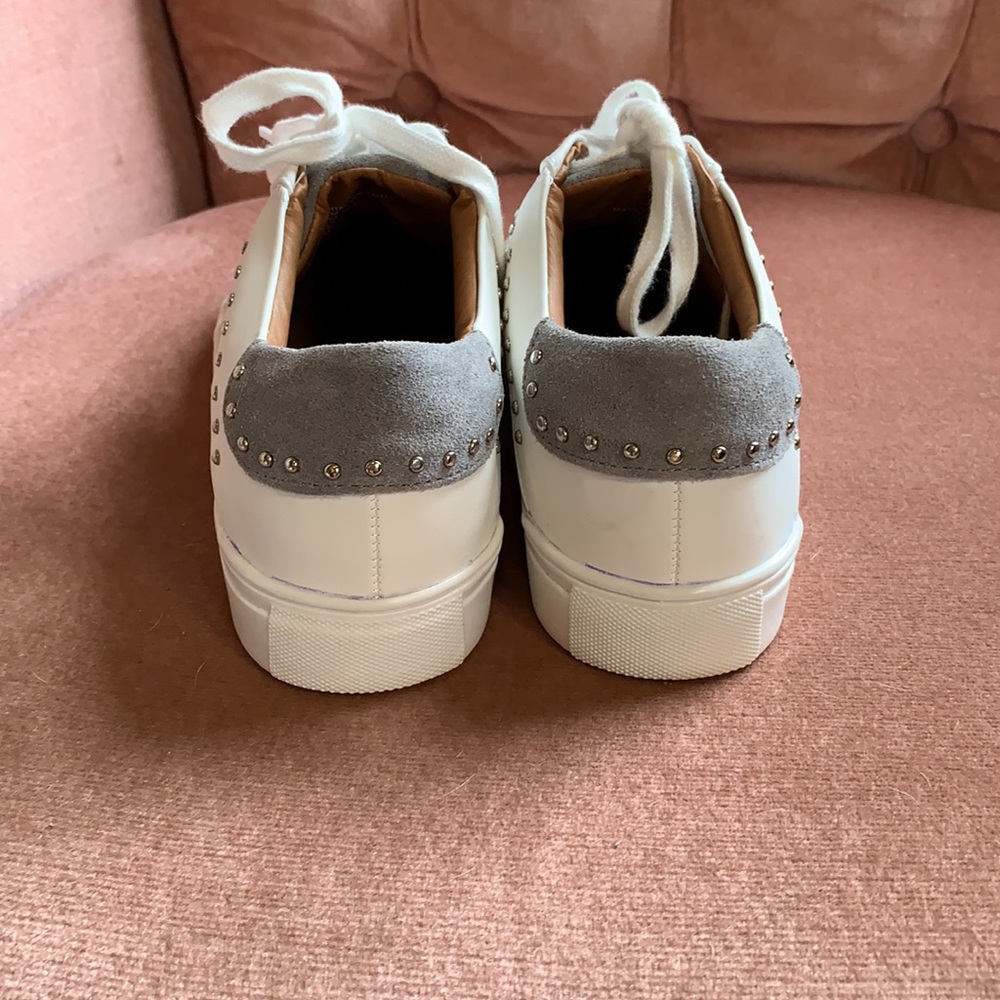 Steve Madden snakeskin sneakers with studs - Picture 6 of 16